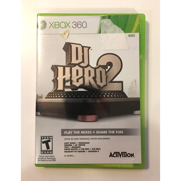 DJ Hero 2 (Microsoft Xbox 360, 2010) Activision - CIB Complete - US Seller - Picture 1 of 5